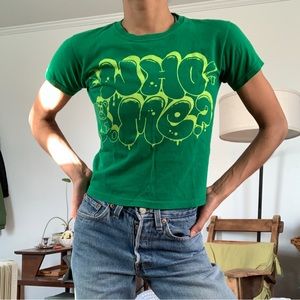 Baby angel “who me” graffiti baby tee from opening ceremony nyc